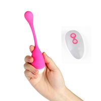 Wholesale Women Clitoris Stimulator Music Control Waterproof Wireless Remote Control Vibrator G Spot Vaginal Balls Sex Toys Sex Store A3 S1024