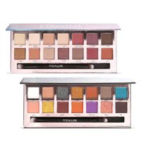 Wholesale Newest Hot Brand FOCALLURE colors Eye Shadow Palette Makeup Shimmer Matte Eyeshadow Palette Cosmetic Makeup Set DHL shipping