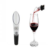 Wholesale Factory Price Red Wine Funnel Bottle Pourer Silicone Rubber Wine Aerator Decanter Pourer Bar Tools