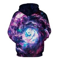 Wholesale New Arrival Space Galaxy Hoodies Men Women Sweatshirt Hooded d Brand Clothing Cap Hoody Print Paisley Nebula Jacket FH2