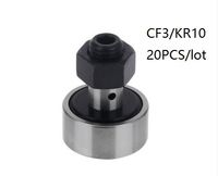 2 PCS 13mm Dia Cam Follower Needle Roller Bearing Stud Type Bearing Steel KR13