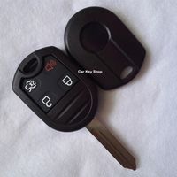 Replacement Remote Key Shell 3 1 4 Botton For Ford Edge Raptor Keyless Remote Fob Key Case Shell