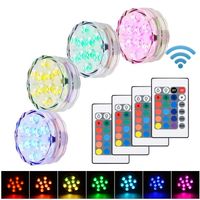 LED impermeabile sommergibile LED lumini piscina lampada per feste eventi casa vaso piscina piscina stagno decorazione illuminazione Rgb 2 LED impermeabile sommergibile LED lumini piscina lampada per feste eventi casa vaso piscina piscina stagno decorazione illuminazione Rgb 2