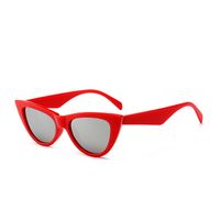 Wholesale 2018 NEW Cute Sexy Retro Cat Eye Sunglasses Women Small Black White cateye Vintage Cheap Sun glasses Red Female uv400