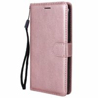 Wholesale Wallet Cell Phone Cases For LG Stylo Plus Flip back Cover Pure Color PU Leather Mobile Bags Coque Fundas