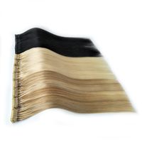 Wholesale New Products High Quality Cuticle Aligned Remy Hair D Pre bonded Human Hair Extensions Black Brown Blonde D Hair Extensions