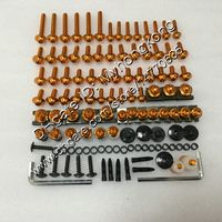 Wholesale Fairing bolts full screw kit For KAWASAKI ZX2R ZXR250 ZX R ZXR Body Nuts screws nut bolt kit Colors