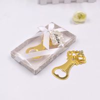 Wholesale Gold Crown design beer bottle openers wedding return gifts birthday party favors wholesales