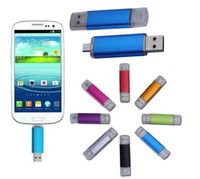 Wholesale U52 COLOURS Smart Phone PC USB Flash Drive Pen GB GB GB Mini Usb OTG External Storage Micro Usb Memory Stick Pen Drive Pendrive GB