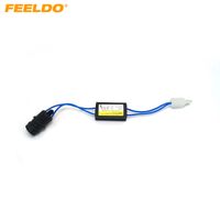Wholesale FEELDO Car DC12V T10 W5W LED Light Warning Canceller Decoder Load Resistor NO OBD Error NO Hyper Flash