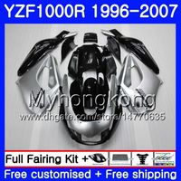 Wholesale Body For YAMAHA Thunderace YZF1000R HM YZF R YZF R Fairings kit Silvery black