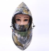 Wholesale outdoor sport warm thermal fleece warm mask for hiking camping hunting cycling full face camouflage masks ski snowboard mask helmet