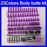 Wholesale Fairing bolts full screw kit For HONDA CBR600F CBR600 F CBR F Body Nuts screws nut bolt kit Colors