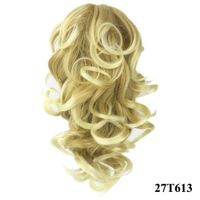 Wholesale new style Body wave ponytail extension for women synthetic clip ponytail hairpieces hair extensions