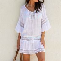 cotton beach cover up uk