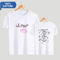 Wholesale 100 Cotton Rep Lil Peep T shirts Print Women Men Harajuku Clothes New Hot Sale Summer Short Sleeve Kpops T Shirts Fashion xl