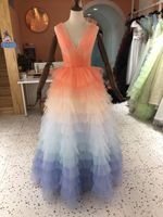 rainbow prom dress uk