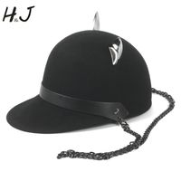 Schwarze Katze Ohr Wolle Hut Online Großhandel