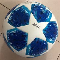 Wholesale 2018 Professional Match Football Official Size Size Soccer Ball PU Premier Football Sports Training Ball voetbal futbol bola