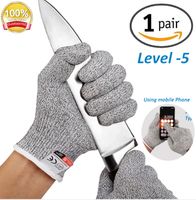 Wholesale Cut Resistant Gloves Food Grade Level Work Protection for Kitchen Mandolin Slicing Fish Fillet Oyster Shucking Meat Cutting out424