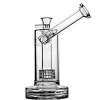 Wholesale Mobius Matrix sidecar hookahs glass bong birdcage perc Bongs thick glass water smoking pipes cigarette accessories dab rig with mm joint