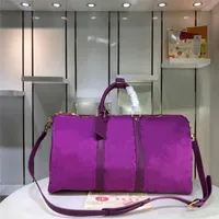 Wholesale best quality designer bags Damier Azur laser colortotes keepall travel luggage bag mens womens handbagsful prism purses duffle bag274c