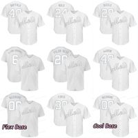 Wholesale Pete Alonso Polar Bear NY Players Weekend McNeil Flying Squirrel deGrom Stroman HDMH Davis DIZZLE Conforto Smith SUG Jersey
