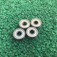 5pcs Miniature Flange Bearing 6x17x6mm 6x17x6 F606ZZ