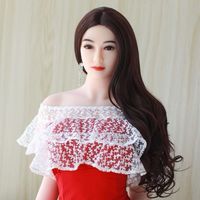 Wholesale 160cm Adult sex products Japanese real silicone love doll half solid rubber women pussy vagina sex dolls