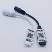 Wholesale Wifi Mini RGB Bluetooth Controller DC V V V Mini Music Bluetooth Controller Light Strip Controller For RGB RGBW LED Strip