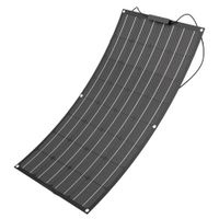 Wholesale Black ETFE Solar Panel W semi flexible panel solar For V Battery charger home energy system kit