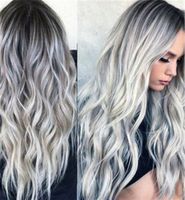 Vente En Gros Mélanger La Couleur Des Cheveux Gris 2019 En