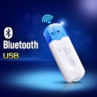Wholesale USB Bluetooth V2 Audio Stereo Receiver Wireless Handsfree bluetooth Adapter Dongle Kit for Speaker for iphone for car or home