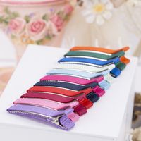 Wholesale Drop shippingKids Hair Clips Accessories DIY Teeth Hair ClipHairpins Headwear for Girls Pins Barrette Single Prong Alligator Claws