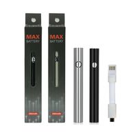 Wholesale 380mAh Ecig Max Pen Preheat Battery Variable Voltage Bottom Charge with USB Vape Battery for M6T TH2 Amigo Liberty Thick Oil Cartridges