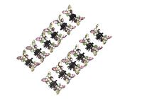 Wholesale 12PCS Rhinestone Butterfly Small Hair Claw Hairpins Hair Accessories Ornaments Hair Clips Hairgrip for Women Girls Kids