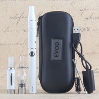 Wholesale 3 in Electronic Cigarette Kits with Wax vaporizer Ago g5 MT3 Glass Globle EVOD dry herb vaporizers pen ecigarette starter kit