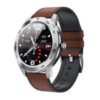 Wholesale 1 Full Touch Round Screen Smart Watch Men IP68 Waterproof Sport Bracelet With Bluetooth Call ECG Heart Rate Monitor Smartwatch