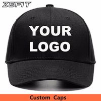 Wholesale custom sport cap customized logo size small order snap back golf tennis cap dad hat sun visor team fashion wearing custom baseball cap