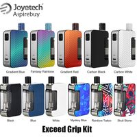 Wholesale Authentic Joyetech Exceed Grip Kit Built in mAh Battery ml Pod ml Cartridges with EX M Mesh Coil ohm