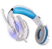 Wholesale 2019 Gaming Headphone for PS4 Laptop Tablet Mobile Phones KOTION EACH G9000 mm Game Headset Earphone Headband with Microphone LED Light
