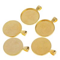 50x Wood Round Cabochon Base Blank Bezel Tray Charms Setting Natural 25mm