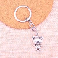 Wholesale New Keychain mm bear baby Pendants DIY Men Car Key Chain Ring Holder Keyring Souvenir Jewelry Gift
