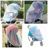 Wholesale Baby Stroller Pushchair Mosquito Insect Shield Net Safe Infants Protection Mesh Stroller Accessories Cart Mosquito Net VT0146