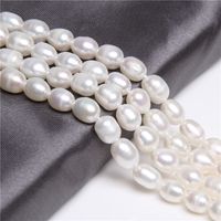 Wholesale 5 Strands 6-7mm White Freshwater Pearl Round Loose Bead 15/"