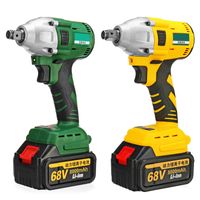 Wholesale 68V mAh N m Electric Cordless Impact Wrench Brushless Driver Tool w Li ion Batteries