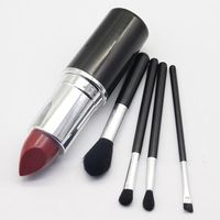 Wholesale Makeup Brand Look In A Box Basic Brush set brushes set with Big Lipstick Shape Holder Makeup TOOLS good item