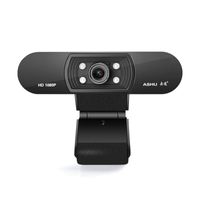 Wholesale ASHU Webcam P USB Web Digital Camera with Microphone Clip on Full HD x1080P Megapixel CMOS Camera Web Cam
