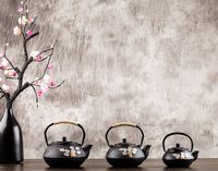 Wholesale Old Chinese Cast Iron Teapot Kettle Plum Blossom Teapots ml ml ml kitchen utensil gifts