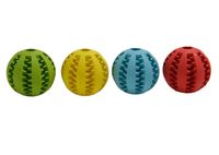 Wholesale Dog Toys Ball Silicone Bite Ball Clean Teeth and Promotes Dog Pet Treat Dispensing Toy Puzzle Toys